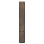 vidaXL Couchtischbeine Naturstahl 2 Stk. 38x(42-43) cm Stahl