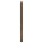 vidaXL Bartischbeine Naturstahl 2 Stk. 40x(90-91) cm Stahl