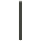 vidaXL Bartischbeine Anthrazit 2 Stk. 50x(90-91) cm Stahl