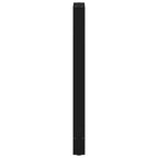 vidaXL Bartischbeine Schwarz 2 Stk. 40x(100-101) cm Stahl