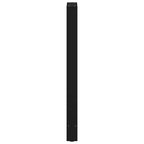 vidaXL Bartischbeine Schwarz 2 Stk. 50x(100-101) cm Stahl