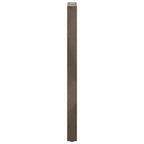 vidaXL Bartischbeine Naturstahl 2 Stk. 50x(110-111) cm Stahl