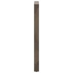 vidaXL Bartischbeine Naturstahl 2 Stk. 60x(110-111) cm Stahl