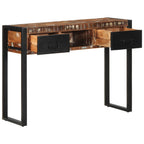 vidaXL Konsolentisch Mehrfarbig 100x35x75 cm Massivholz Altholz