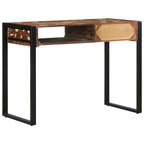 vidaXL Schreibtisch Mehrfarbig 100x50x75 cm Massivholz Altholz