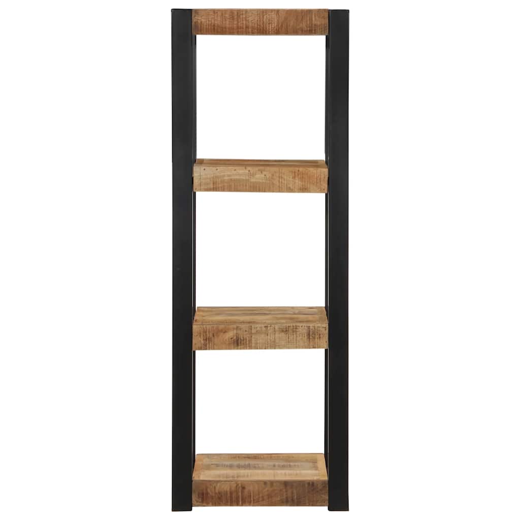 vidaXL Wandregal 35x35x100 cm Raues Massivholz Mango
