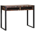 vidaXL Schminktisch Mehrfarbig 100 x 50 x 75 cm Massivholz Altholz