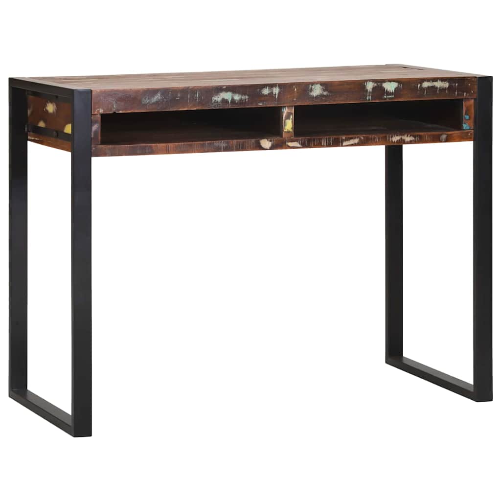 vidaXL Schminktisch Mehrfarbig 100 x 50 x 75 cm Massivholz Altholz