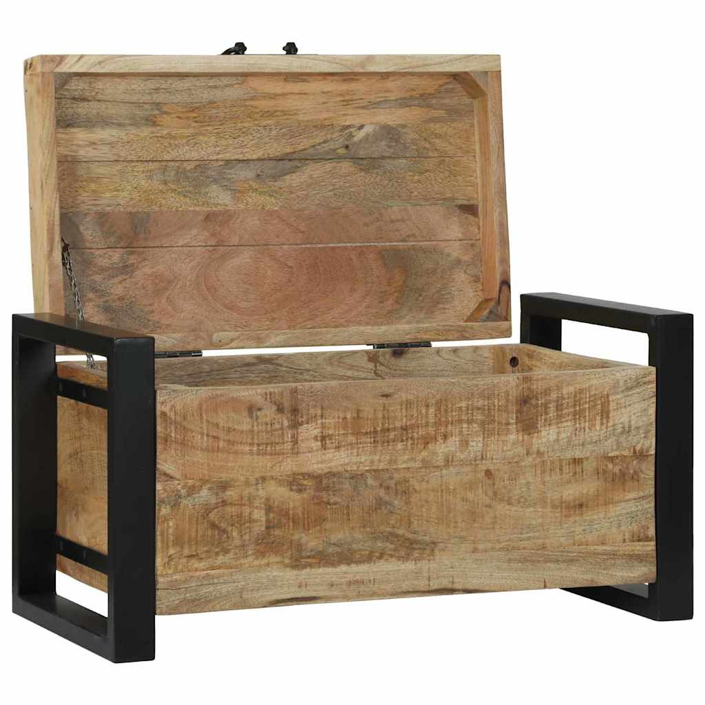 vidaXL Aufbewahrungs-Truhen Braun 60 x 30 x 30 cm Massivholz Mango
