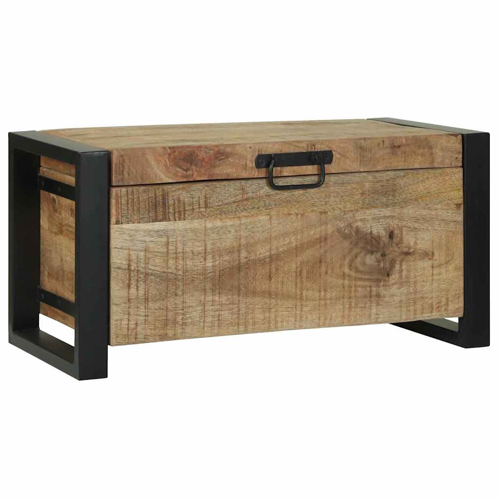 vidaXL Aufbewahrungs-Truhen Braun 60 x 30 x 30 cm Massivholz Mango