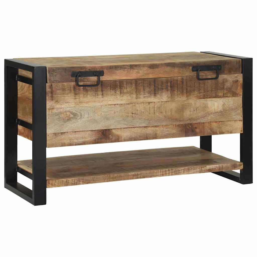 vidaXL Aufbewahrungsbox Braun 80 x 35 x 45 cm Massivholz Mango
