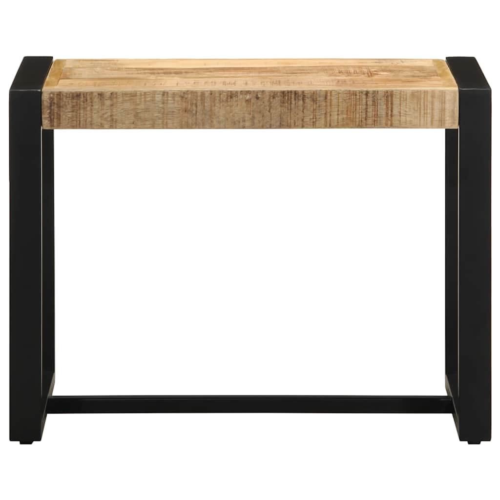 vidaXL Bank 60x35x45 cm Raues Massivholz Mango