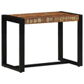 vidaXL Bank Mehrfarbig 60x35x45 cm Massivholz Altholz