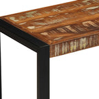 vidaXL Bank Mehrfarbig 60x35x45 cm Massivholz Altholz