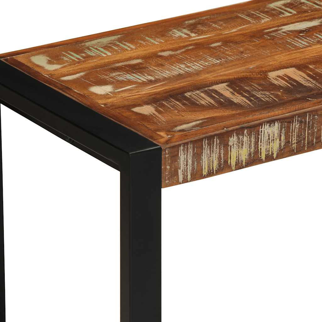 vidaXL Bank Mehrfarbig 60x35x45 cm Massivholz Altholz