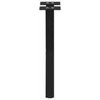 vidaXL Couchtischbeine X-Form 2 Stk. Schwarz 28x(42-43) cm Stahl