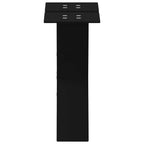 vidaXL Couchtischbeine X-Form 2 Stk. Schwarz 40x(30-31) cm Stahl