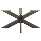 vidaXL Couchtischbein in Spinnenform Naturstahl 98x58x(42-43) cm Stahl