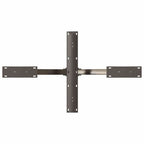 vidaXL Couchtischbein in Spinnenform Naturstahl 98x58x(42-43) cm Stahl