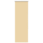 vidaXL Verdunkelungsrollo Beige 40x130cm Stoffbreite 35,7 cm Polyester