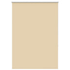 vidaXL Verdunkelungsrollo Beige 105x130 cm Stoffbreite 100,7 cm