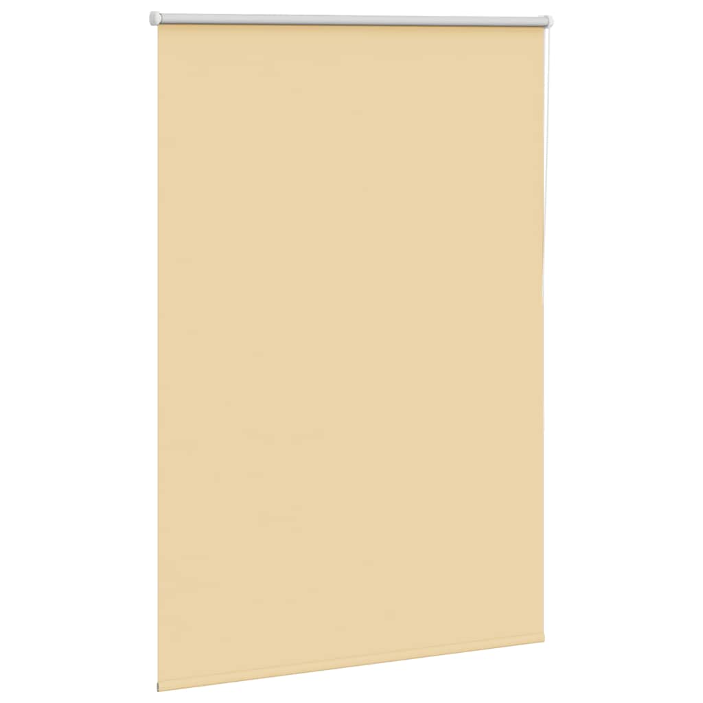 vidaXL Verdunkelungsrollo Beige 105x130 cm Stoffbreite 100,7 cm