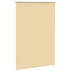 vidaXL Verdunkelungsrollo Beige 105x130 cm Stoffbreite 100,7 cm