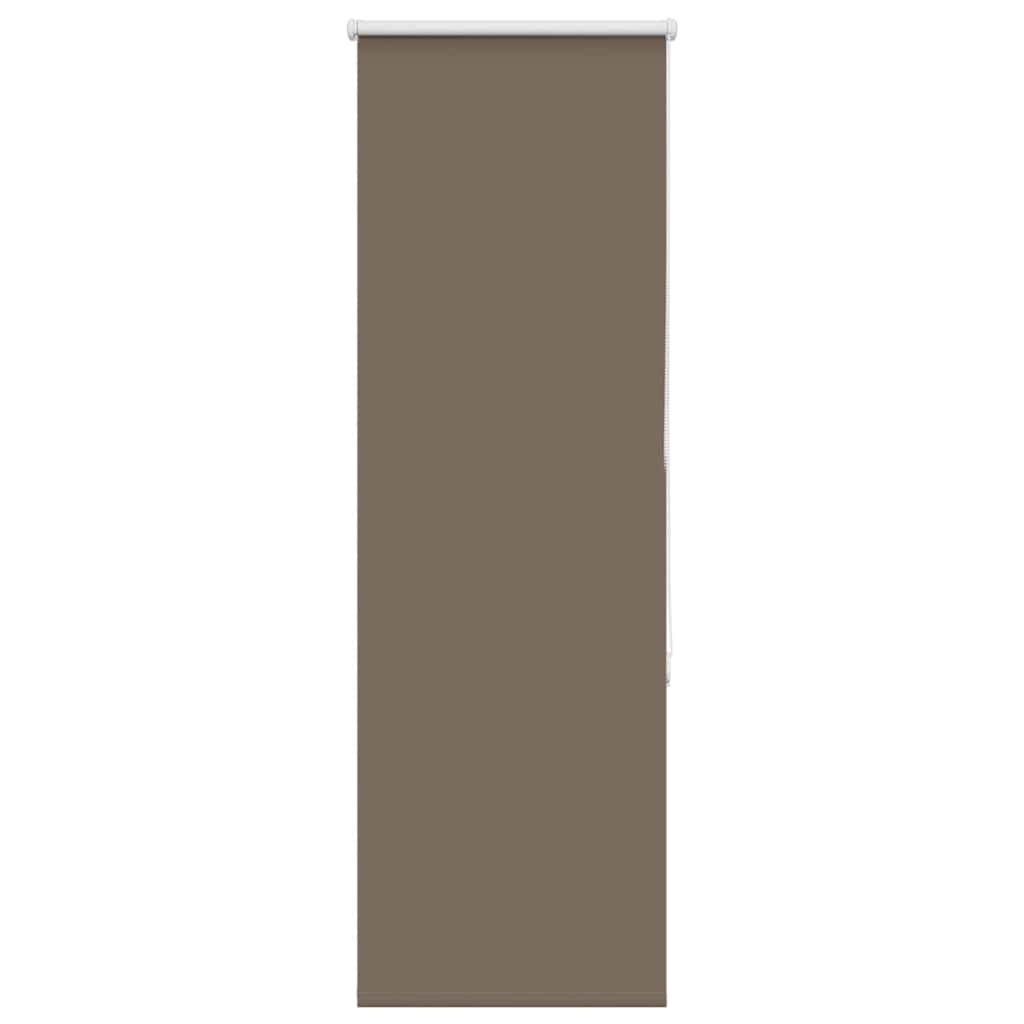 vidaXL Verdunkelungsrollo Kaffeebraun 40x130cm Stoffbreite 35,7 cm