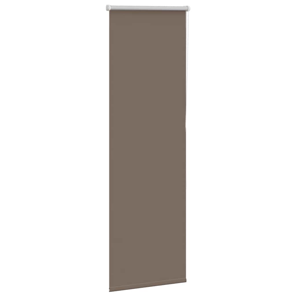 vidaXL Verdunkelungsrollo Kaffeebraun 40x130cm Stoffbreite 35,7 cm