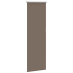 vidaXL Verdunkelungsrollo Kaffeebraun 40x130cm Stoffbreite 35,7 cm