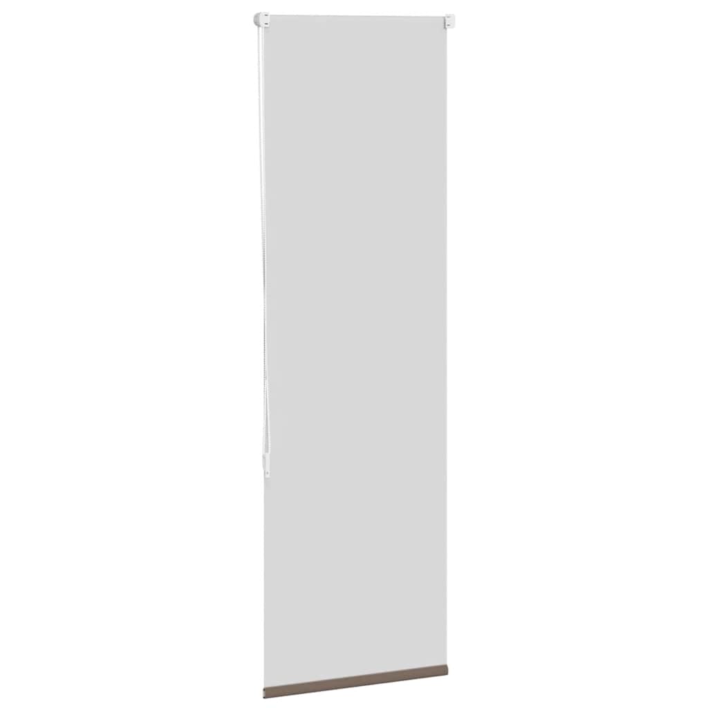 vidaXL Verdunkelungsrollo Kaffeebraun 40x130cm Stoffbreite 35,7 cm