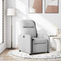 vidaXL Relaxsessel Wolkengrau Stoff