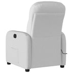 vidaXL Massagesessel Wolkengrau Stoff