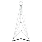 vidaXL LED Weihnachtsbaum 363 LEDs Warmweiß 182 cm