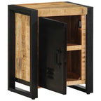 vidaXL Nachttisch 40x30x51 cm Raues Mangoholz