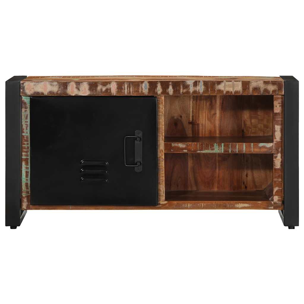 vidaXL TV-Schrank 80x30x40 cm Altholz Massivholz