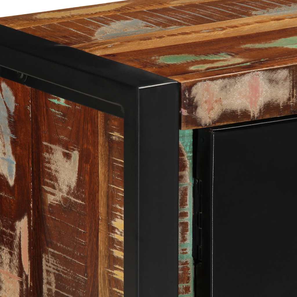 vidaXL TV-Schrank 80x30x40 cm Altholz Massivholz