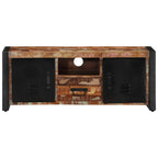 vidaXL TV-Schrank 100x30x40 cm Altholz Massiv