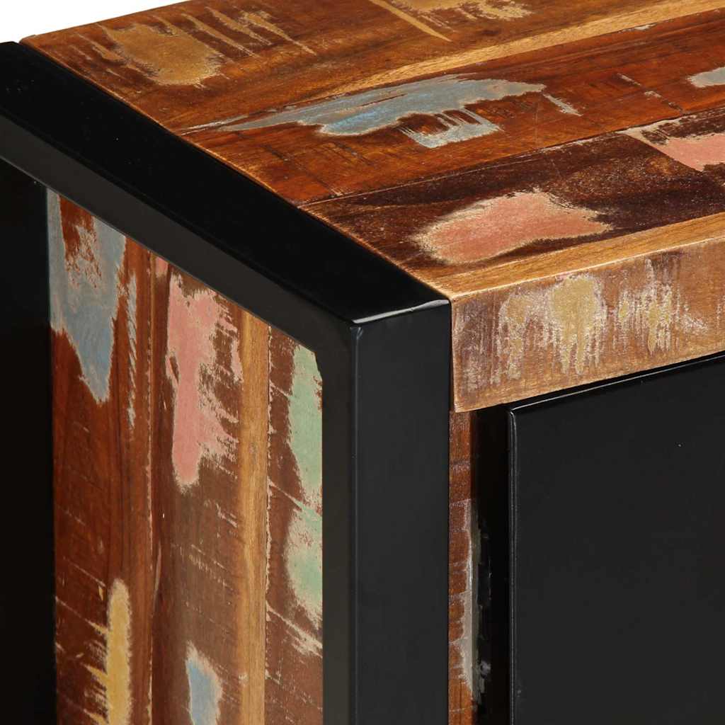 vidaXL TV-Schrank 100x30x40 cm Altholz Massiv