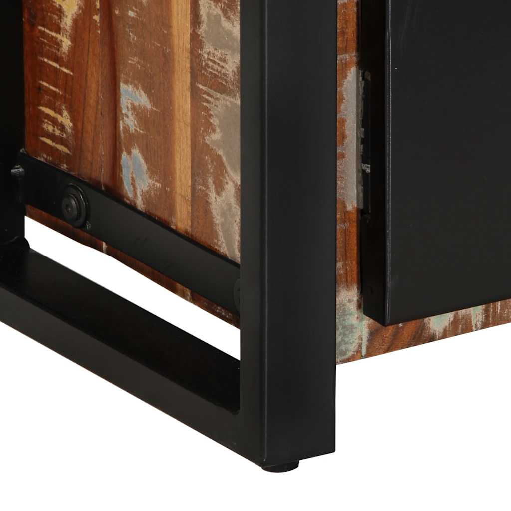 vidaXL TV-Schrank 100x30x40 cm Altholz Massiv