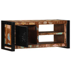 vidaXL TV-Schrank 80x30x35 cm Massivholz Altholz