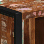 vidaXL Nachttisch 40x30x80 cm Altholz Massivholz