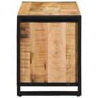 vidaXL Schuhbank Braun 100 x 40 x 50 cm Massivholz Mango