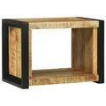 vidaXL Wandwürfel mit Speicher Braun 55 x 35 x 40 cm Massivholz Mango
