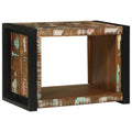vidaXL Wandwürfel Braun 55 x 35 x 40 cm Massives upgecyceltes Holz