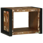 vidaXL Wandwürfel Braun 55 x 35 x 40 cm Massives upgecyceltes Holz