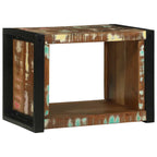 vidaXL Wandwürfel Braun 55 x 35 x 40 cm Massives upgecyceltes Holz