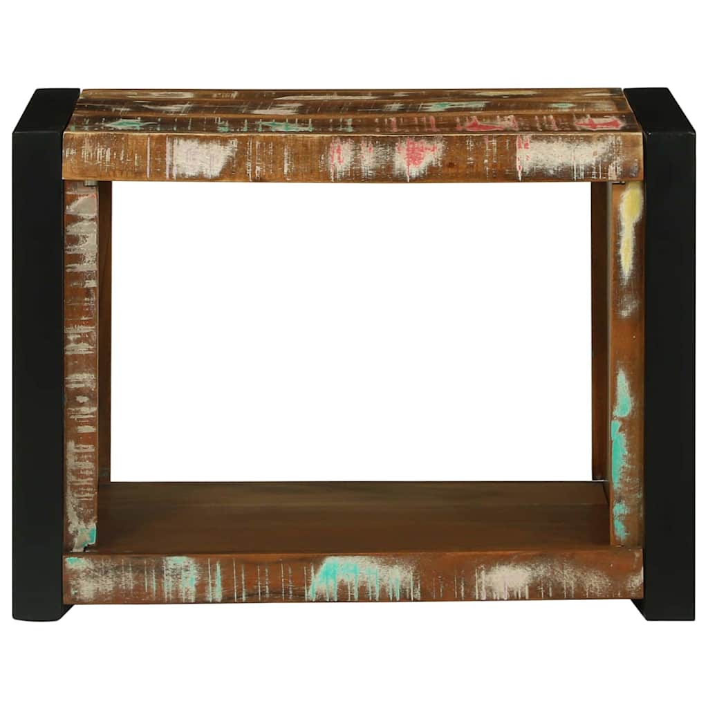 vidaXL Wandwürfel Braun 55 x 35 x 40 cm Massives upgecyceltes Holz