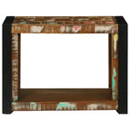 vidaXL Wandwürfel Braun 55 x 35 x 40 cm Massives upgecyceltes Holz
