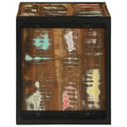 vidaXL Wandwürfel Braun 55 x 35 x 40 cm Massives upgecyceltes Holz